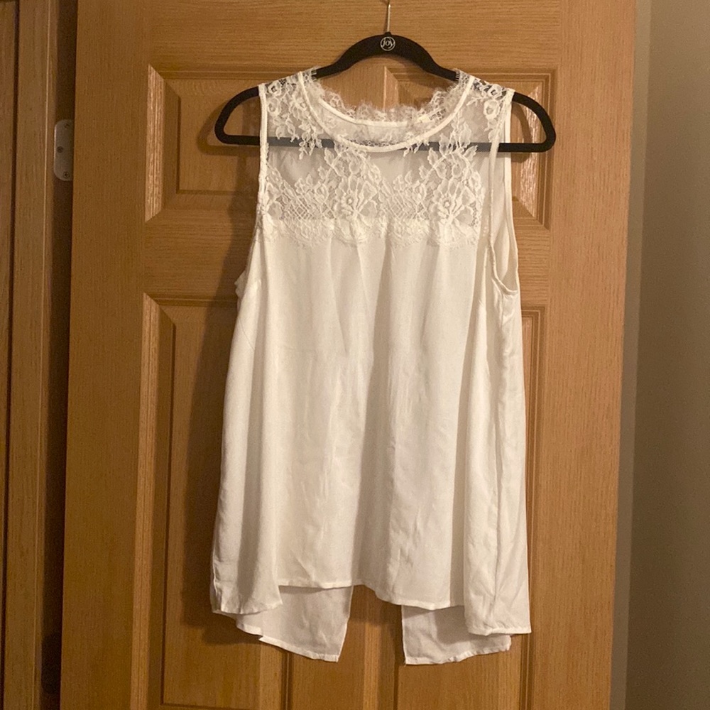 Umgee high-low open back tunic